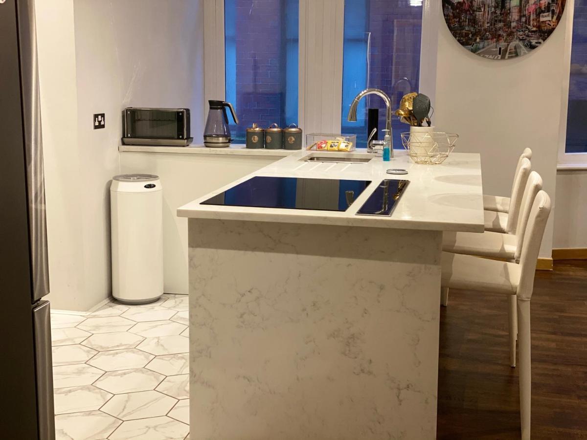 2 Bed Chic Apartment In Glasgow City Centre 외부 사진